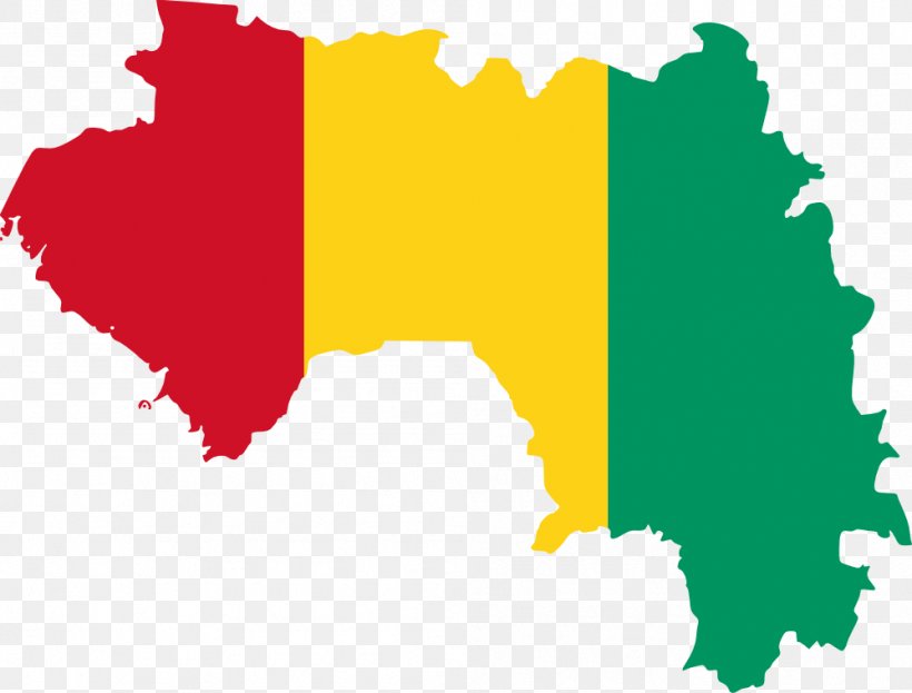 Flag Of Guinea Vector Graphics Map, PNG, 999x760px, Guinea, Blank Map, Flag, Flag Of Equatorial Guinea, Flag Of Guinea Download Free