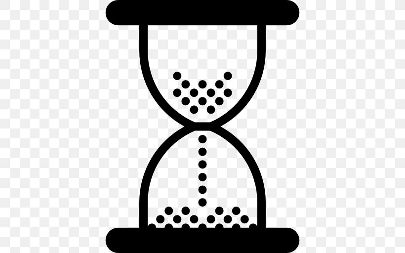 Hourglass Organization Time, PNG, 512x512px, Hourglass, Black, Black And White, Clock, Computer Software Download Free
