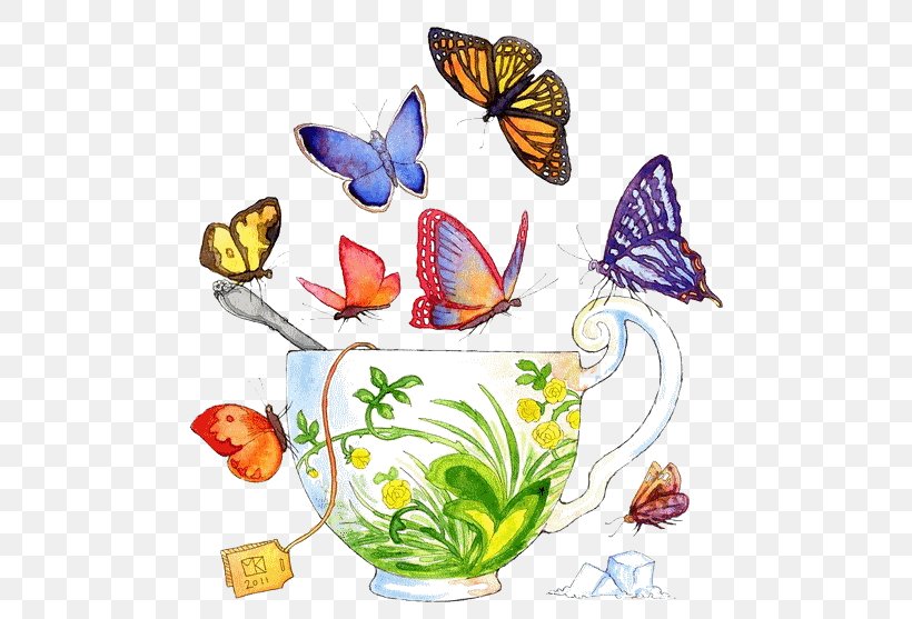 Monarch Butterfly Tea Clip Art, PNG, 498x557px, Monarch Butterfly, Art, Artwork, Brush Footed Butterfly, Brushfooted Butterflies Download Free