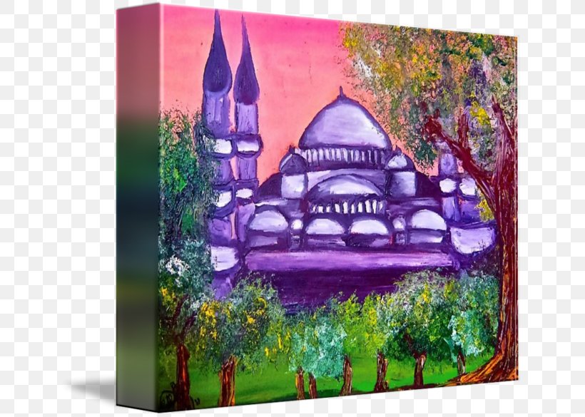 Mosque Of Cordoba Oil Painting Reproduction Art Acrylic Paint, PNG, 650x585px, Mosque Of Cordoba, Acrylic Paint, Art, Cordoba, Fine Art Download Free