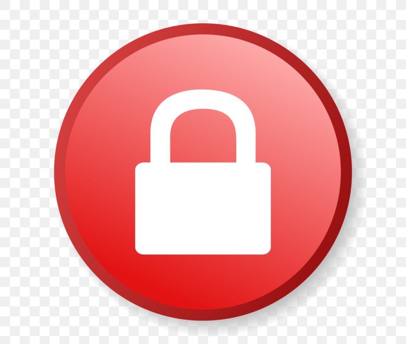Padlock Security, PNG, 696x696px, Padlock, Computer Security, Key, Lock, Red Download Free