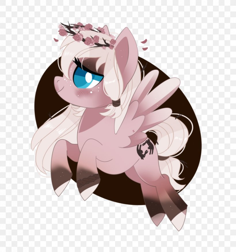 Pony Horse Equestria Daily DeviantArt, PNG, 863x925px, Watercolor, Cartoon, Flower, Frame, Heart Download Free