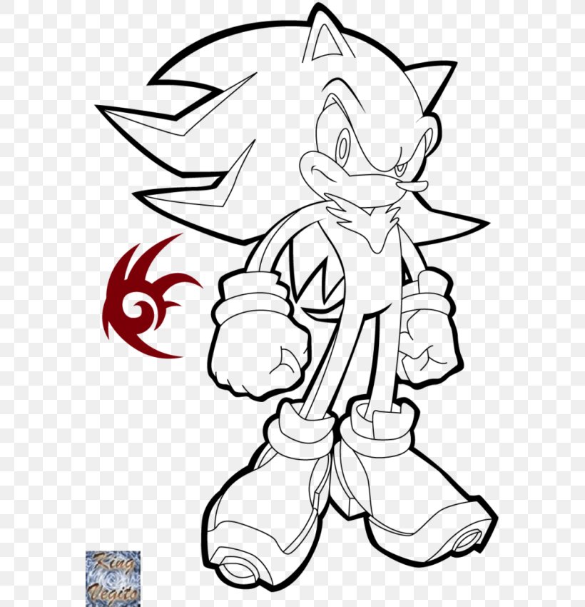 Shadow The Hedgehog Super Shadow Sonic The Hedgehog Sonic Colors, PNG, 580x850px, Shadow The Hedgehog, Art, Artwork, Black, Black And White Download Free