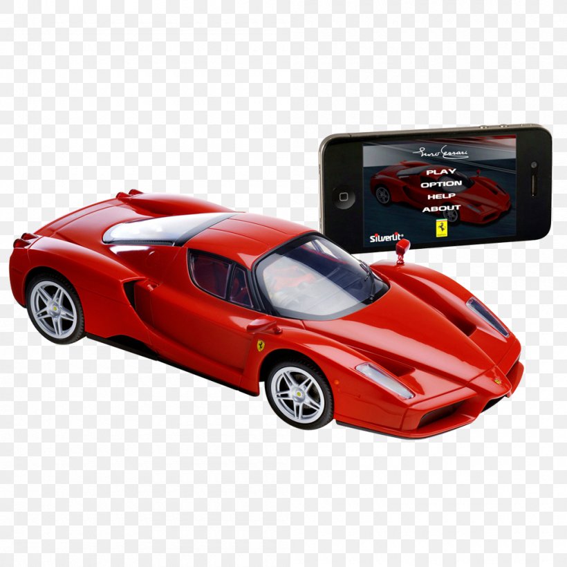 Enzo Ferrari Radio-controlled Car Radio Control, PNG, 1000x1000px, Enzo Ferrari, Automotive Design, Brand, Car, Ferrari Download Free