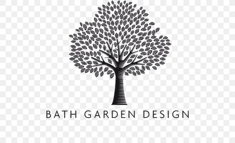 Garden Design Branch Black And White Landscaping, PNG, 500x500px, Garden Design, Black And White, Branch, Flowering Plant, Garden Download Free