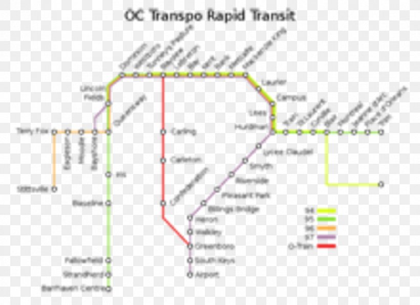 Ottawa O-Train Transport OC Transpo Trillium Line, PNG, 939x683px, Ottawa, Area, Bus Rapid Transit, City, Comprehensive Planning Download Free