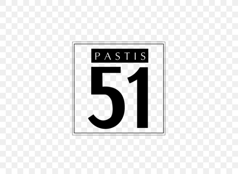 Pastis 51 Number Logo Brand, PNG, 600x600px, Pastis, Area, Brand, Logo, Number Download Free