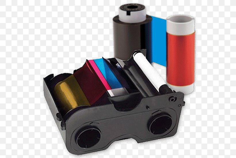 Typewriter Ribbon Card Printer Printing, PNG, 550x550px, Ribbon, Barcode, Card Printer, Color, Cylinder Download Free