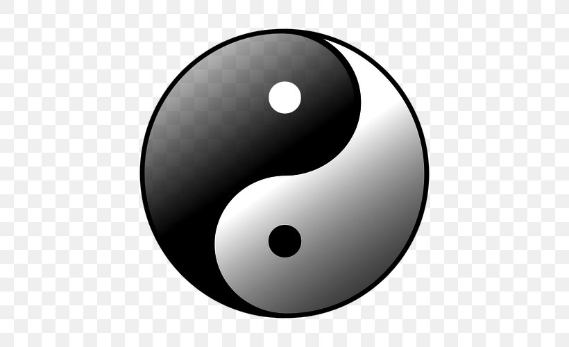 Yin And Yang Traditional Chinese Medicine, PNG, 500x500px, Yin And Yang, Black And White, Line Art, Naturopathy, Principle Download Free
