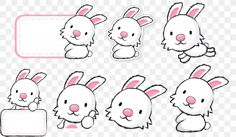 Domestic Rabbit Hare Easter Bunny Clip Art, PNG, 4560x2656px, Domestic Rabbit, Animal Figure, Area, Art, Bicycle Download Free