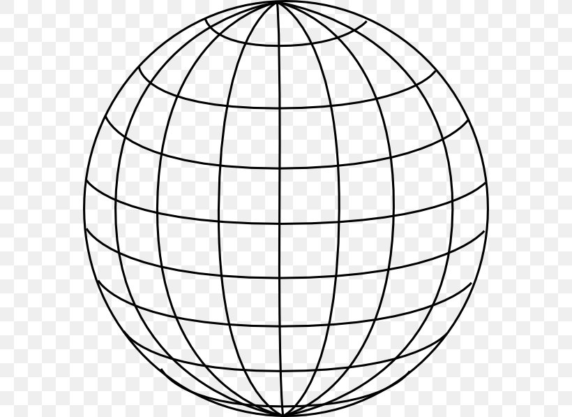 Globe World Clip Art, PNG, 582x597px, Globe, Area, Black And White, Document, Line Art Download Free