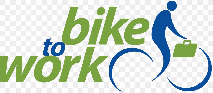 Logo Organization Bike-to-Work Day Brand Font, PNG, 2478x1091px, Logo, Area, Bicycle, Biketowork Day, Blue Download Free