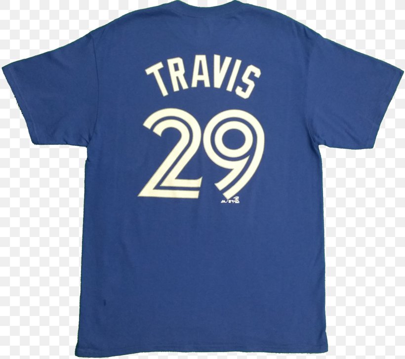 T-shirt Toronto Blue Jays Majestic Athletic MLB Jersey, PNG, 816x727px, Tshirt, Active Shirt, Baseball, Baseball Uniform, Blue Download Free