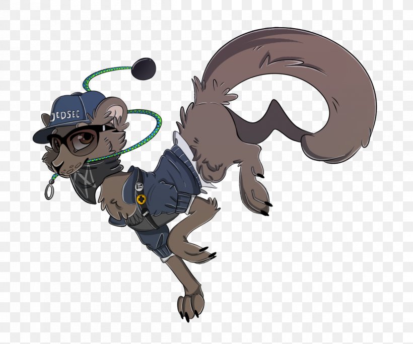 Watch Dogs 2 Ferret Drawing, PNG, 1200x1000px, Watch Dogs 2, Art, Carnivoran, Cartoon, Cuteness Download Free