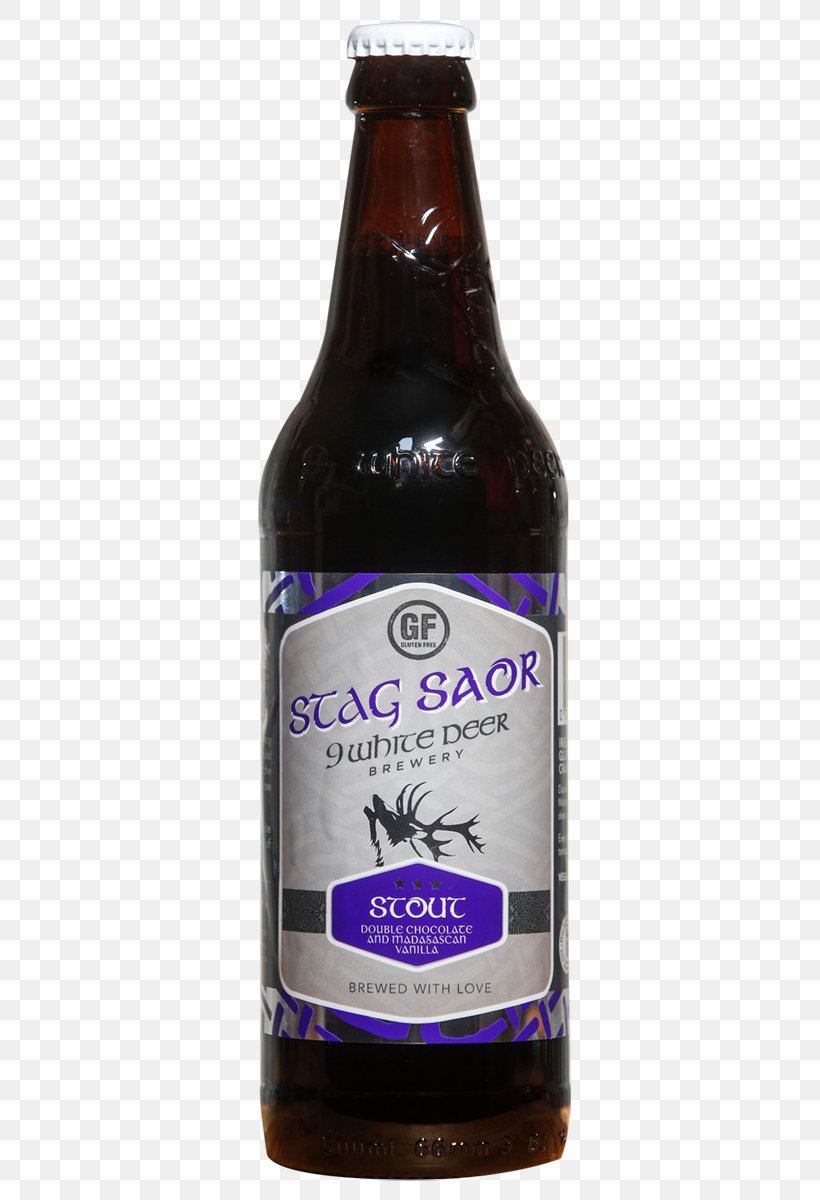 Ale Stout Beer Bottle 9 White Deer Brewery, PNG, 372x1200px, Ale, Alcoholic Drink, Beer, Beer Bottle, Bottle Download Free