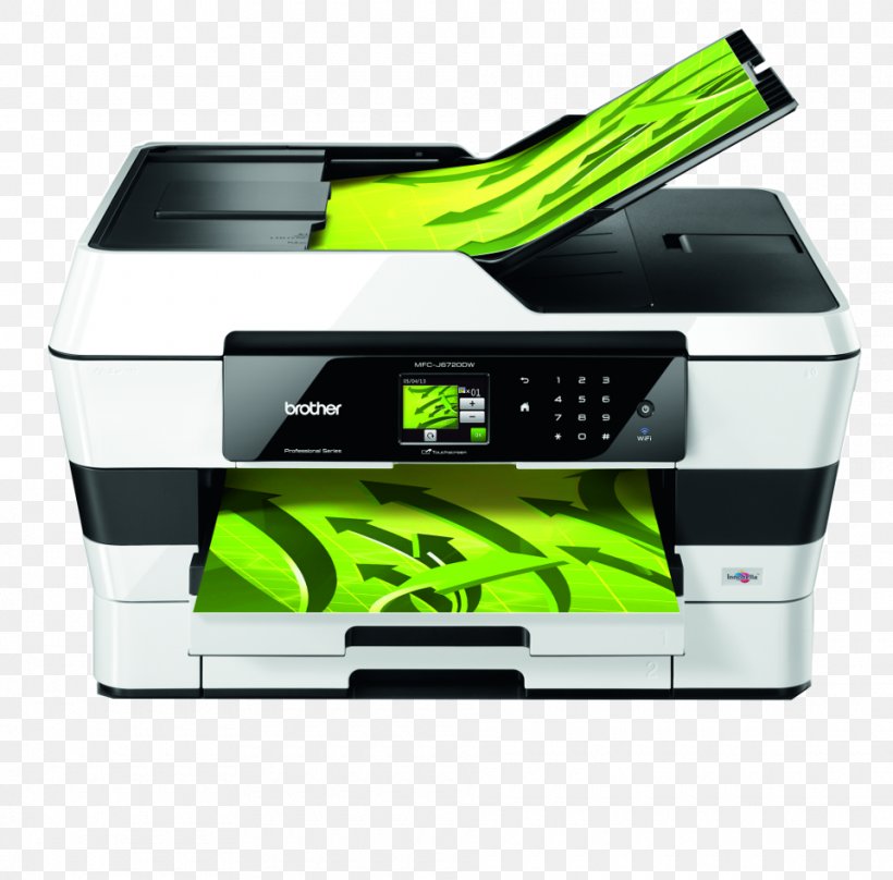 Multi-function Printer Brother Industries Inkjet Printing Image Scanner, PNG, 960x947px, Multifunction Printer, Automatic Document Feeder, Brother Industries, Canon, Color Printing Download Free