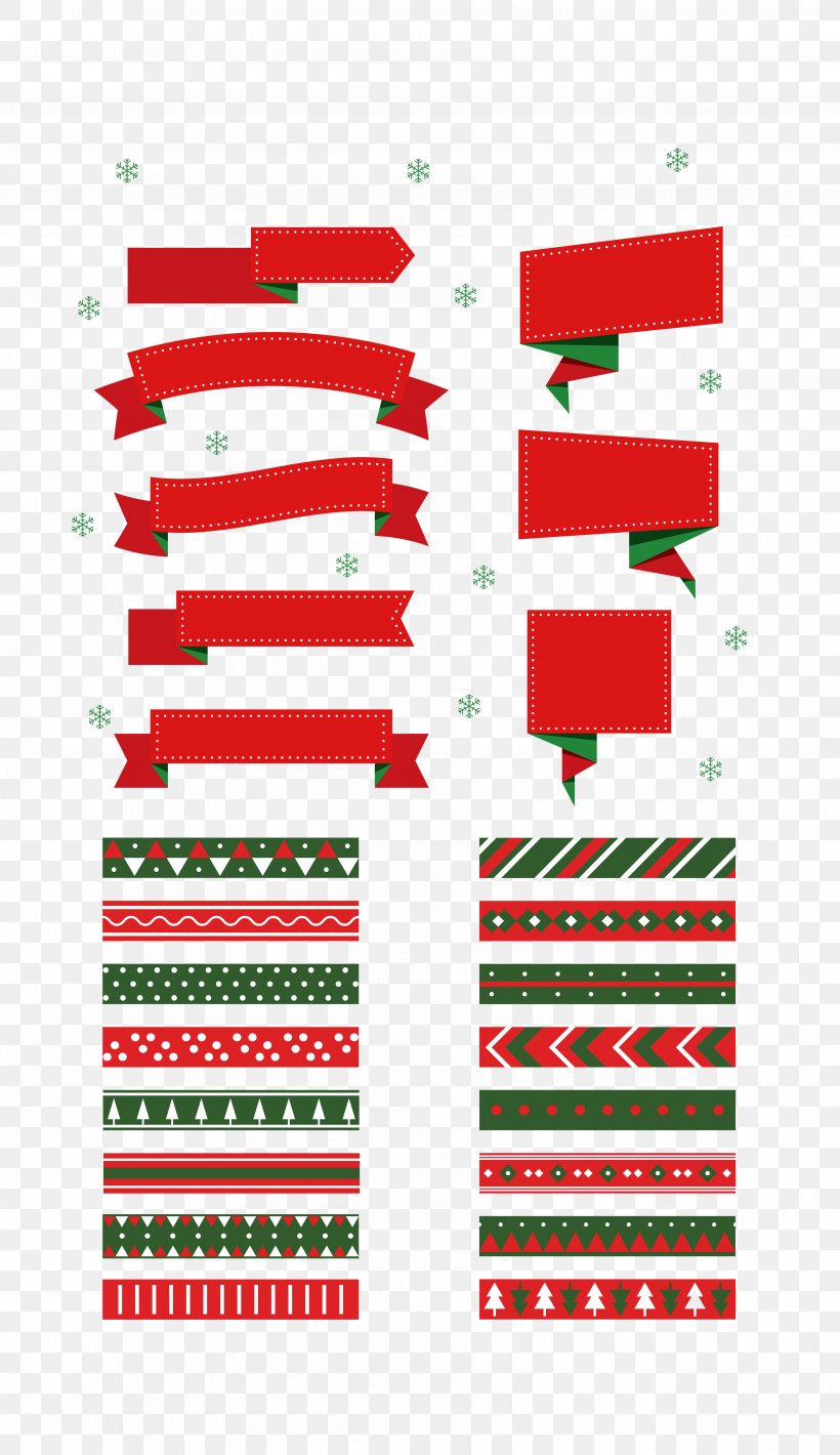 Paper Christmas Red, PNG, 3605x6243px, Ribbon, Area, Christmas, Christmas Decoration, Material Download Free
