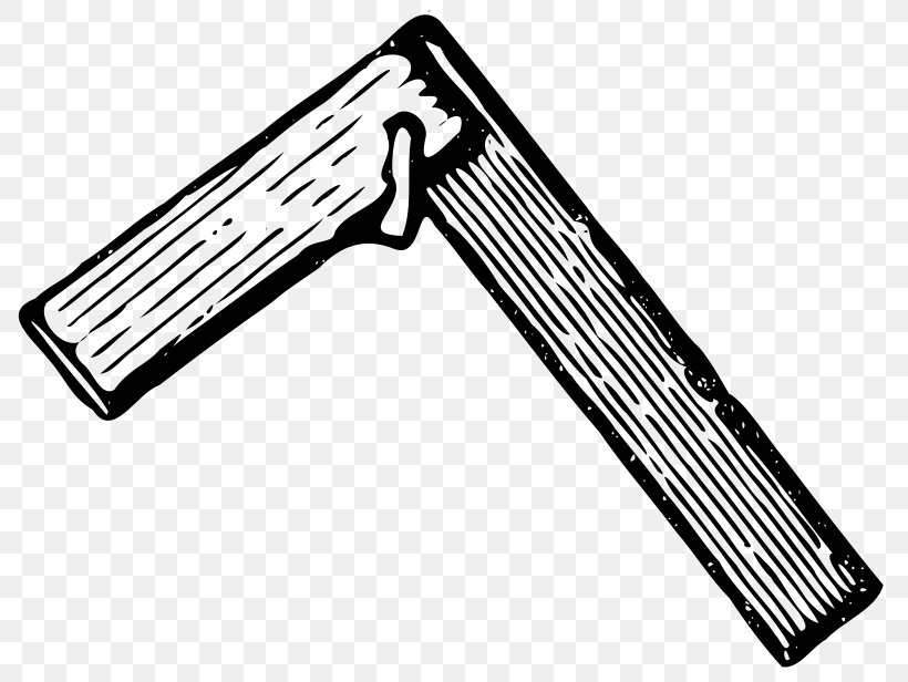 Set Square Try Square Clip Art, PNG, 800x616px, Set Square, Black And White, Carpenter, Cartoon, Drawing Download Free