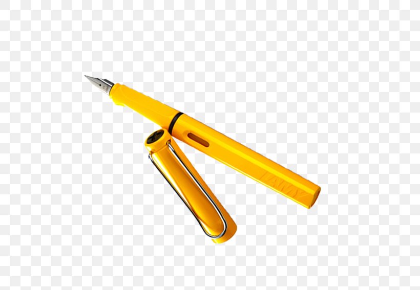Fountain Pen Yellow, PNG, 567x567px, Pen, Fountain Pen, Gratis, Material, Office Supplies Download Free