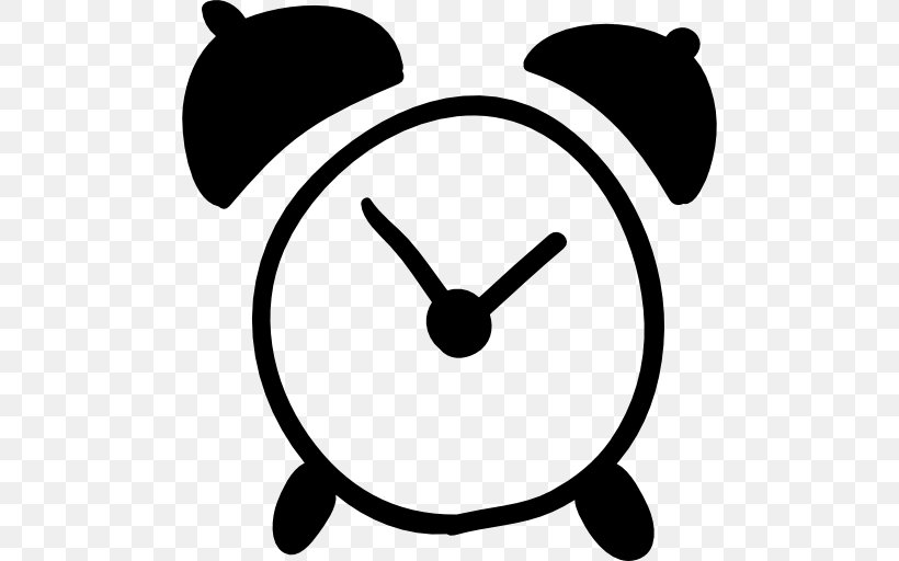 Alarm Clocks Drawing Tool, PNG, 512x512px, Alarm Clocks, Aiguille, Alarm Clock, Black And White, Clock Download Free