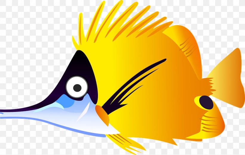 Angelfish Clip Art, PNG, 960x611px, Angelfish, Beak, Bird, Cartoon, Drawing Download Free