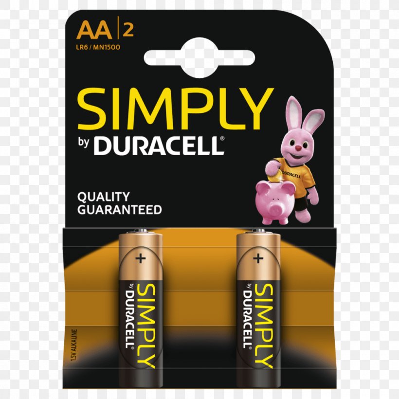 Battery Charger AA Battery Duracell Alkaline Battery Electric Battery, PNG, 1000x1000px, Battery Charger, Aa Battery, Alkaline Battery, Battery Pack, Brand Download Free