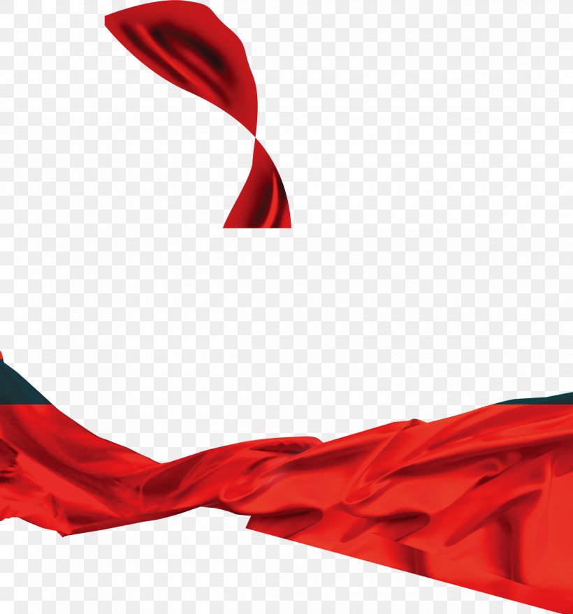 Red Ribbon, PNG, 2480x2661px, Red, Color, Computer, Heart, Ribbon Download Free