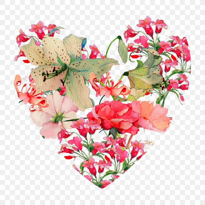 Heart Flower Drawing Clip Art, PNG, 1280x1280px, Heart, Alstroemeriaceae, Artificial Flower, Bouquet, Cut Flowers Download Free