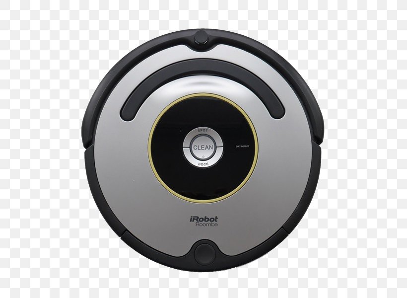 Roomba Robotic Vacuum Cleaner IRobot, PNG, 600x600px, Roomba, Audio, Audio Equipment, Hardware, Home Appliance Download Free