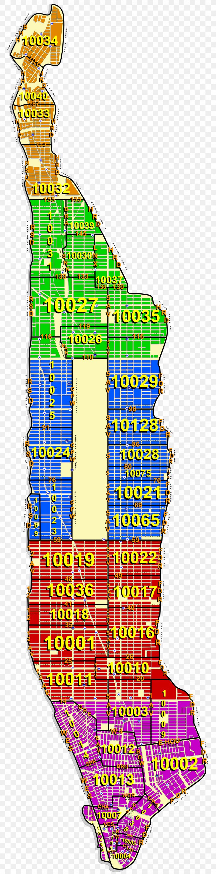 Zip Code Map Queens