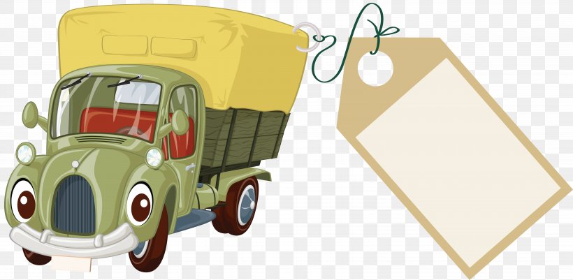 Cartoon Drawing Truck, PNG, 6509x3186px, Car, Animation, Art, Automotive Design, Cartoon Download Free