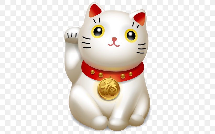 Cat Maneki-neko Icon, PNG, 512x512px, Cat, Apple Icon Image Format, Button, Carnivoran, Cat Like Mammal Download Free