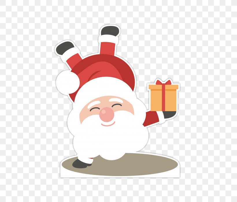 Santa Claus Christmas Ornament New Year Christmas Card, PNG, 500x700px, Santa Claus, Christmas, Christmas Card, Christmas Eve, Christmas Ornament Download Free