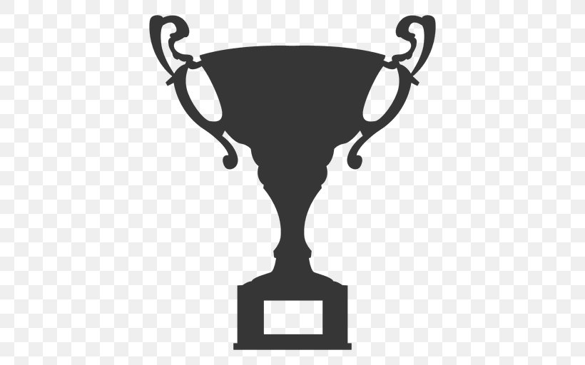 Silhouette Trophy Clip Art, PNG, 512x512px, Silhouette, Award, Black And White, Drawing, Email Download Free
