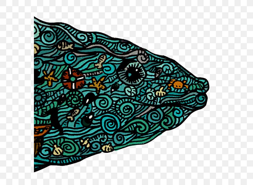 Visual Arts Fish Turquoise Rectangle, PNG, 600x600px, Visual Arts, Aqua, Art, Fish, Organism Download Free