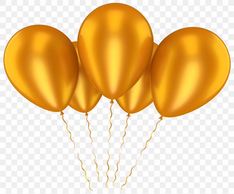 Balloon Clip Art, PNG, 4000x3325px, Balloon, Cluster Ballooning, Gold, Heart, Petal Download Free