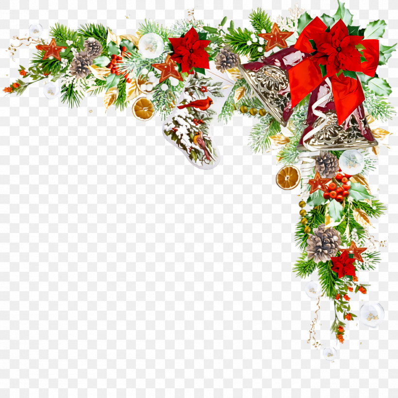 Christmas Ornaments Christmas Decoration Christmas, PNG, 1300x1300px, Christmas Ornaments, Christmas, Christmas Decoration, Cut Flowers, Floral Design Download Free