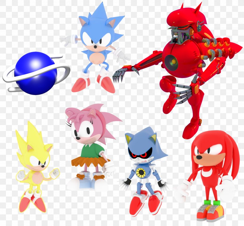 Knuckles' Chaotix Metal Sonic Knuckles The Echidna Sonic Mania Doctor Eggman, PNG, 2601x2409px, Knuckles Chaotix, Animal Figure, Area, Art, Boss Download Free