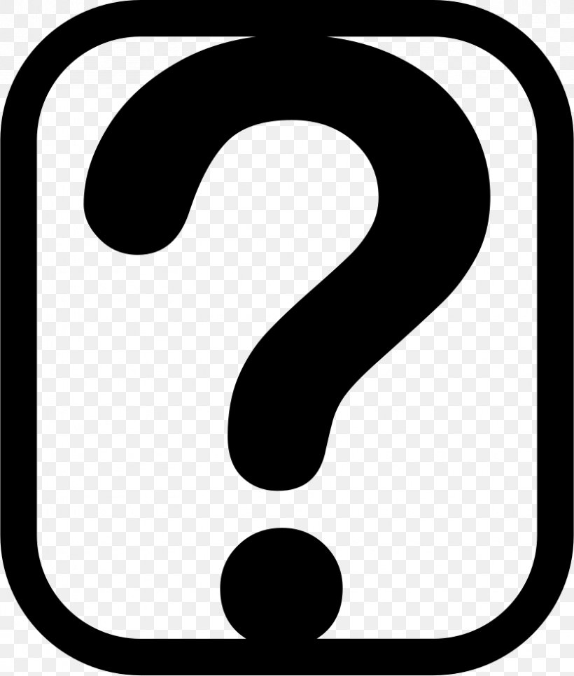 Question Mark Symbol Emoticon Meaning Full Stop, PNG, 832x981px, Question Mark, Area, Artwork, Black And White, Emoticon Download Free