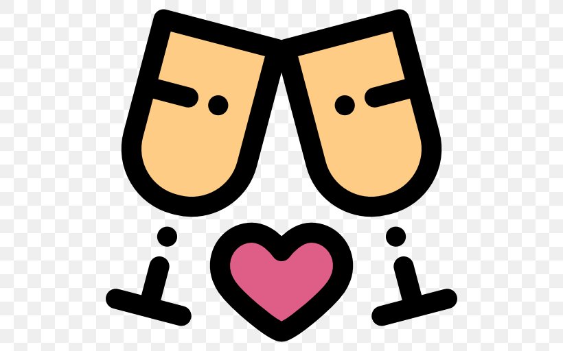 Smiley Happiness Clip Art, PNG, 512x512px, Smile, Eyewear, Glasses, Happiness, Heart Download Free