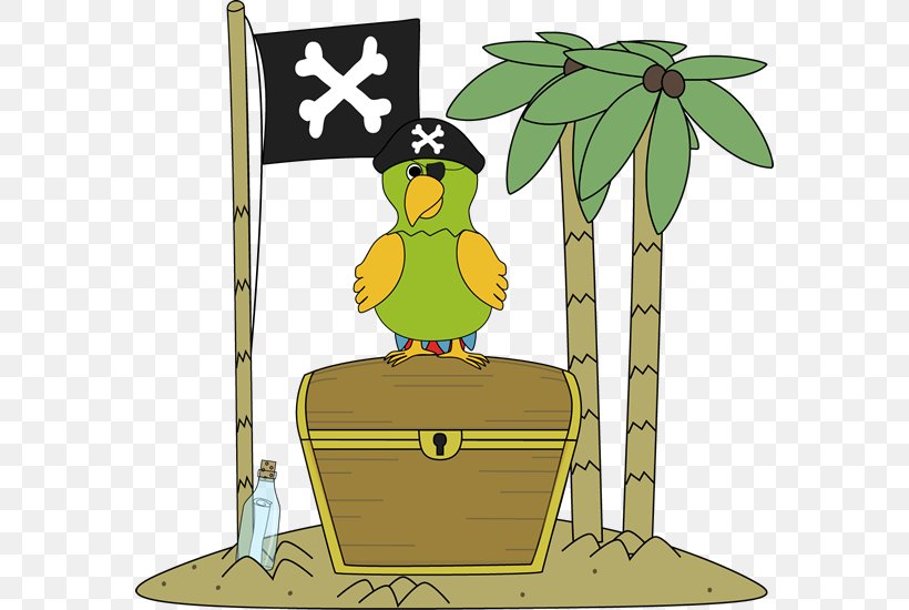Treasure Island Piracy Buried Treasure Clip Art, PNG, 576x550px, Treasure Island, Beak, Bird, Buried Treasure, Cartoon Download Free