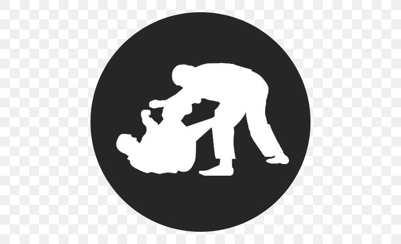 Brazilian Jiu-jitsu Grappling Logo Martial Arts Gracie Family, PNG, 500x500px, Brazilian Jiujitsu, Art, Black, Black And White, Boxing Download Free