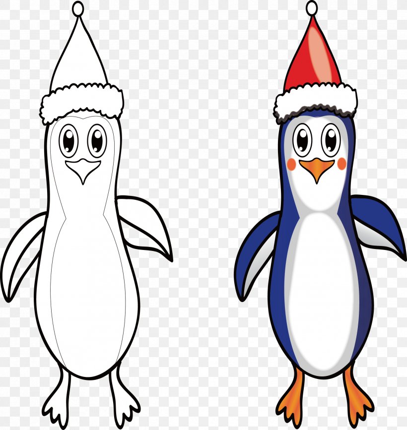 Penguin Cartoon Drawing Clip Art, PNG, 2435x2577px, Penguin, Animal, Artwork, Beak, Bird Download Free
