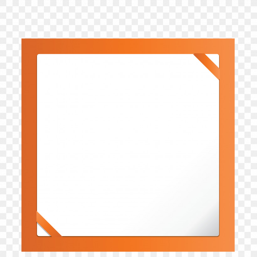 Polaroid Frame, PNG, 3000x3000px, Polaroid Frame, Geometry, Line, Mathematics, Meter Download Free