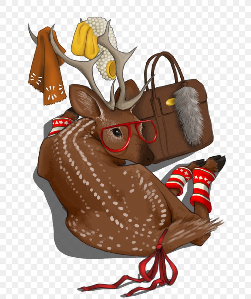 Reindeer Illustration Chocolate Cartoon Christmas Ornament, PNG, 820x975px, Reindeer, Animated Cartoon, Cartoon, Chocolate, Christmas Day Download Free