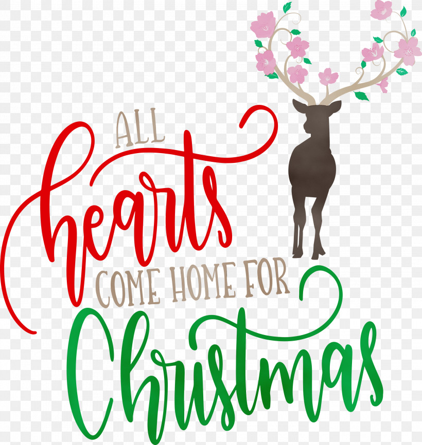 Reindeer, PNG, 2840x3000px, Christmas, Deer, Hearts, Logo, M Download Free