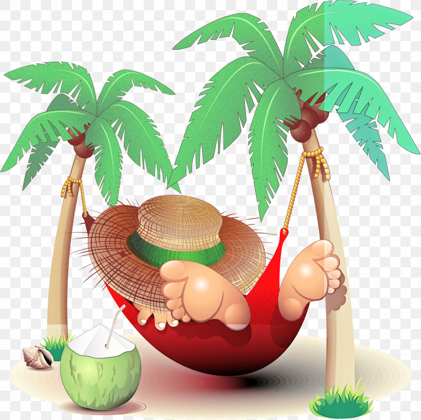 Cartoon Drawing Royalty-free Silhouette Hammock, PNG, 2658x2651px, Cartoon, Drawing, Hammock, Hammock Between Palm Trees, Royaltyfree Download Free