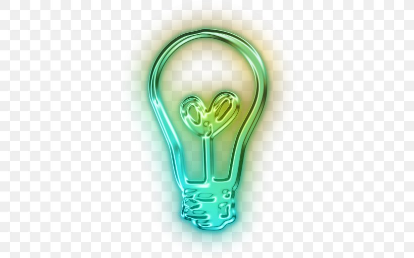Incandescent Light Bulb Neon Lamp Lighting, PNG, 512x512px, Light, Green, Incandescent Light Bulb, Lamp, Lightemitting Diode Download Free