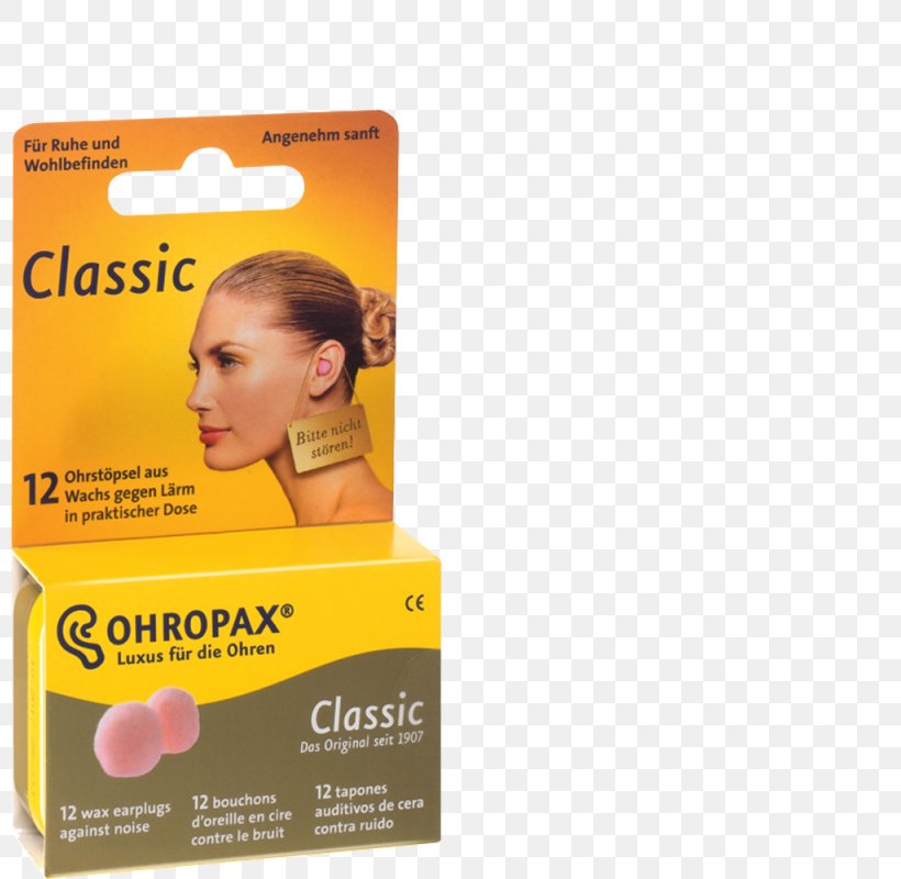 Ohropax Classic Earplugs Ohropax Classic Earplugs Ohropax Wax Plugs, PNG, 800x800px, Earplug, Ear, Hair Coloring, Hearing Protection Device, Ohropax Download Free