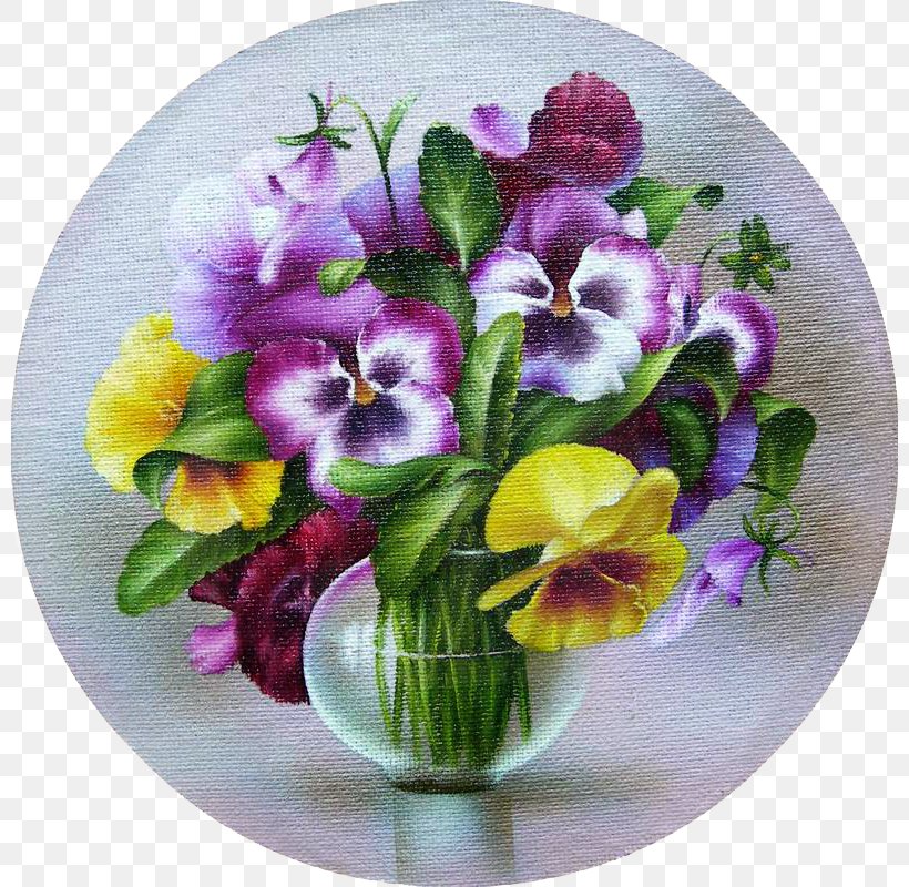 Pansy Cup Of Honey Flower Painting Drawing, PNG, 800x800px, Pansy, Cut Flowers, Decoupage, Drawing, Floral Design Download Free